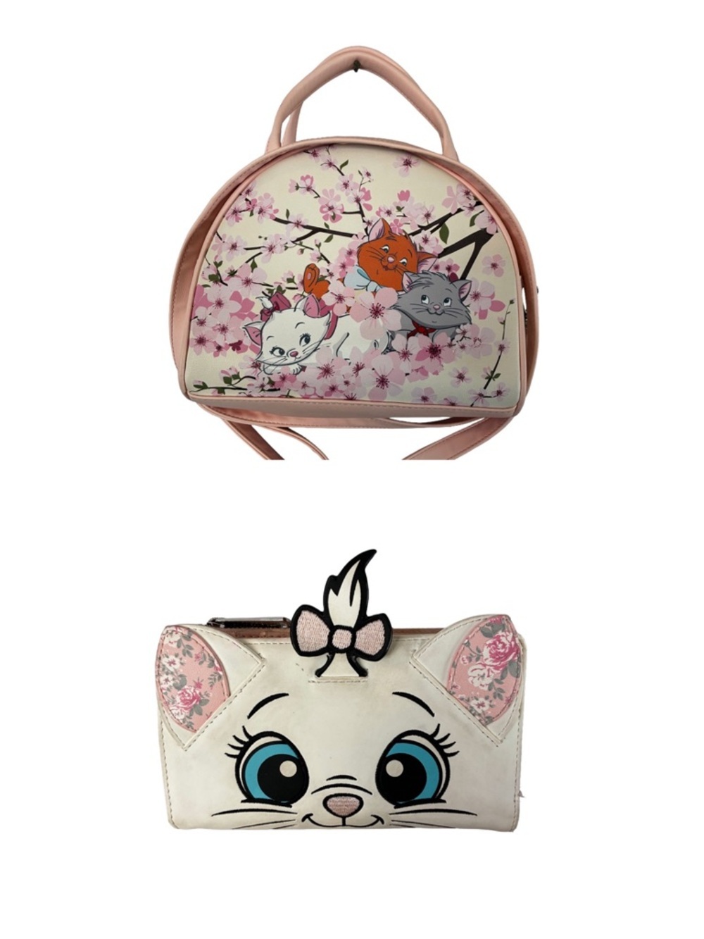 Loungefly Disney Aristocats Bag + Marie Wallet | Dome Crossbody Set